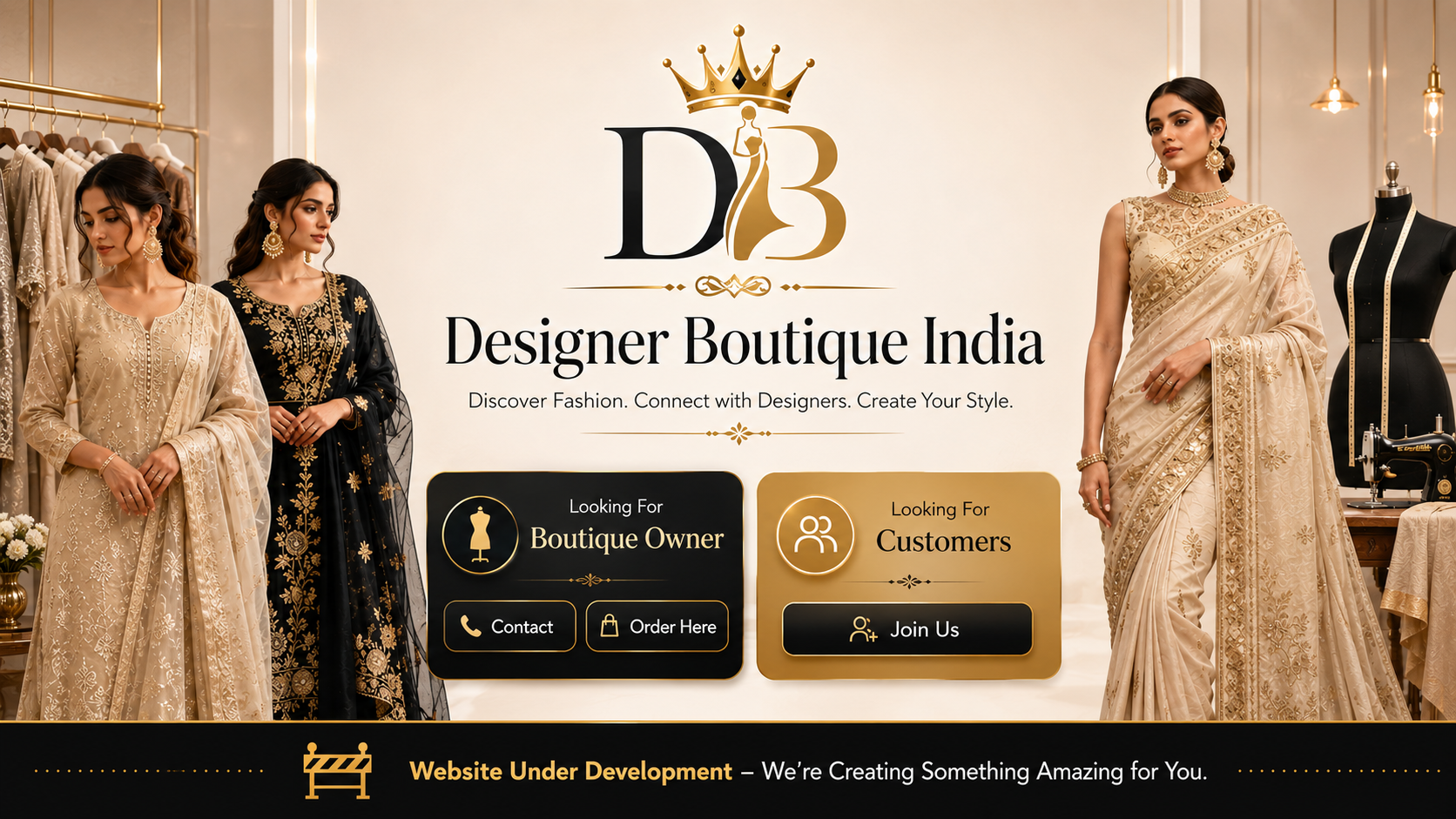 Designer Boutique India - Large